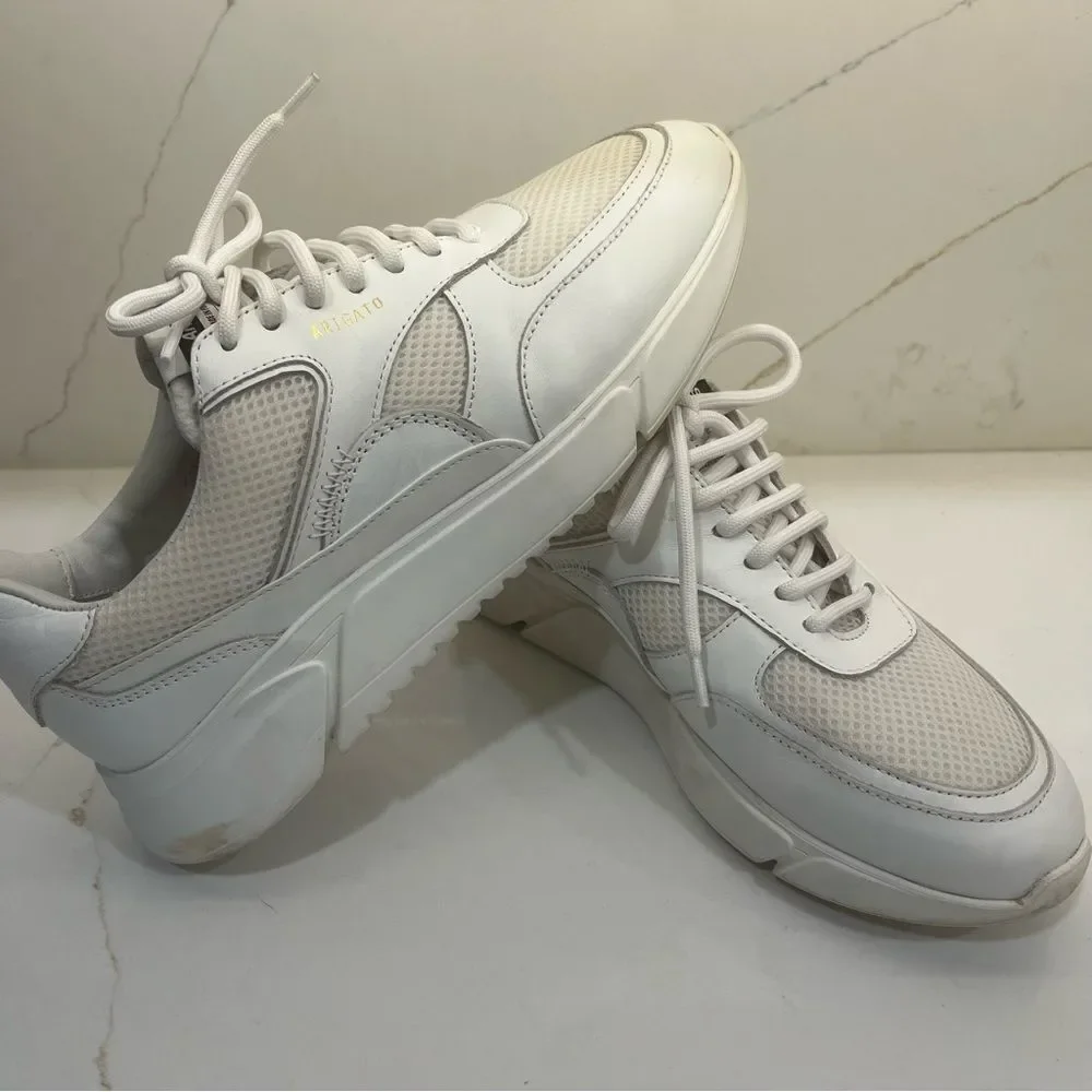 Axel Arigato White Leather Sneakers